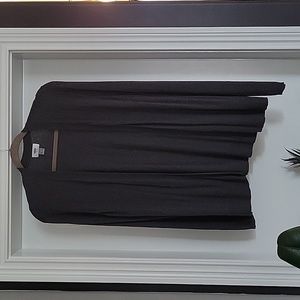 Heathered Gray Flowy Old Navy cardigan Large